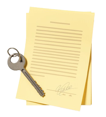 a_realistic_3d_icon_of_a_rental_contract_with_a_small_house_key_and_a_yellow_document_showing_a_sig_h8kxfqnsoicb0e2bs32y_3-removebg-preview