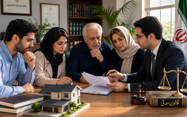 راهنمای جامع حقوقی خرید و فروش ملک ورثه‌ای
