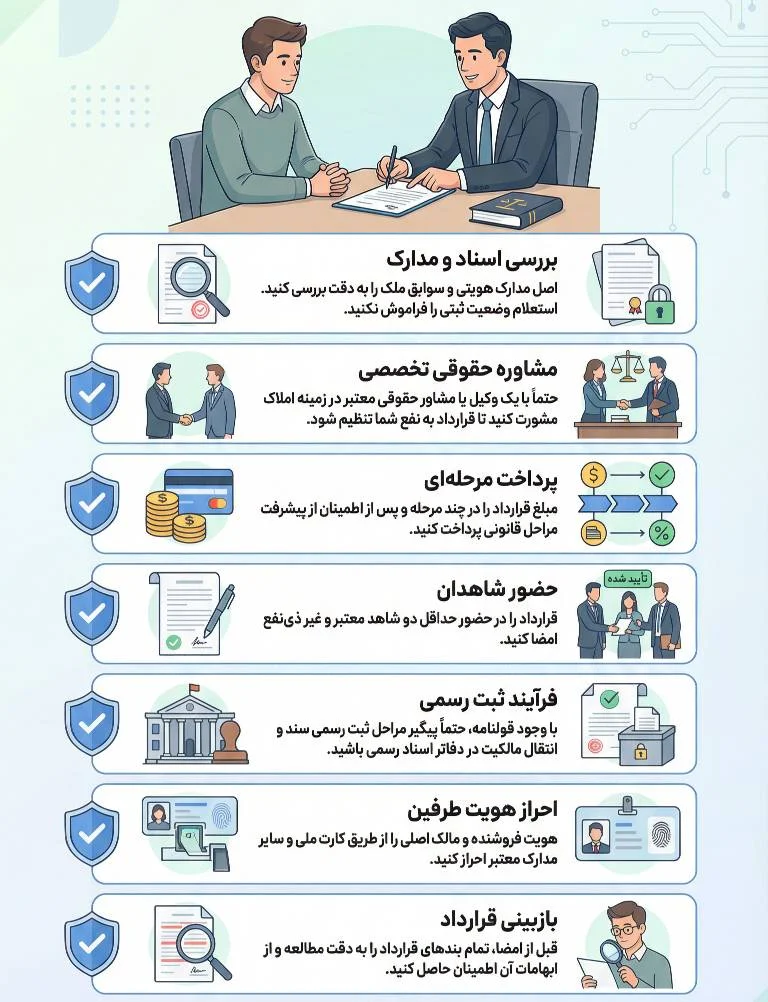 خرید ملک قولنامه‌ای
