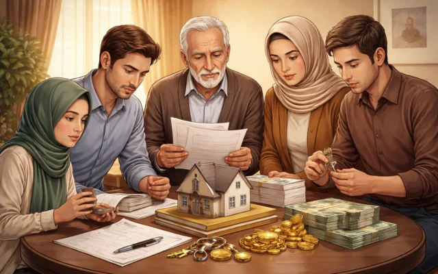 اشتباهات در تقسیم ارث